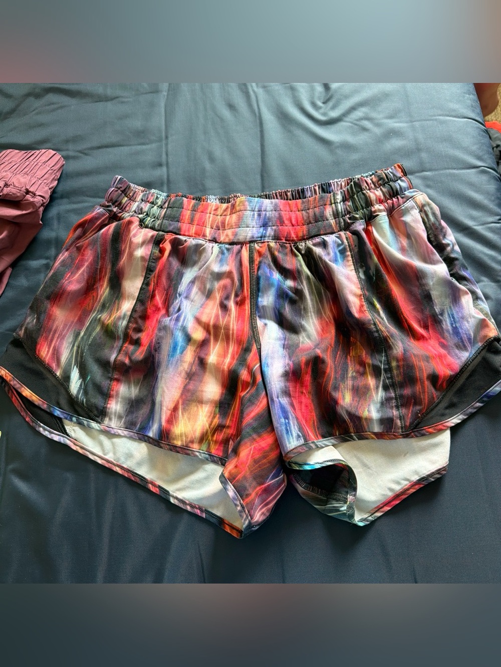 Multicolor Women's Athletic Running Shorts size 10